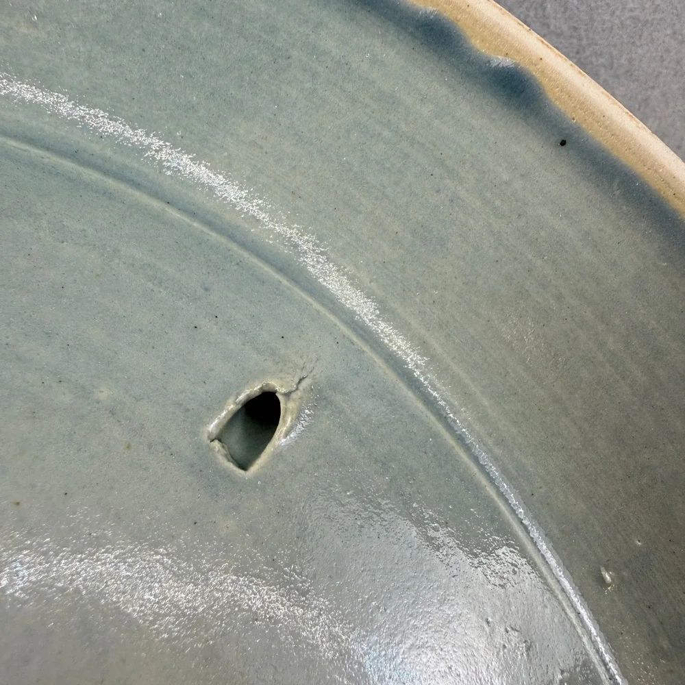 Bill Brigham Cowtown Pottery‎ Rattlesnake Casserole Dish Studio Stoneware Texas